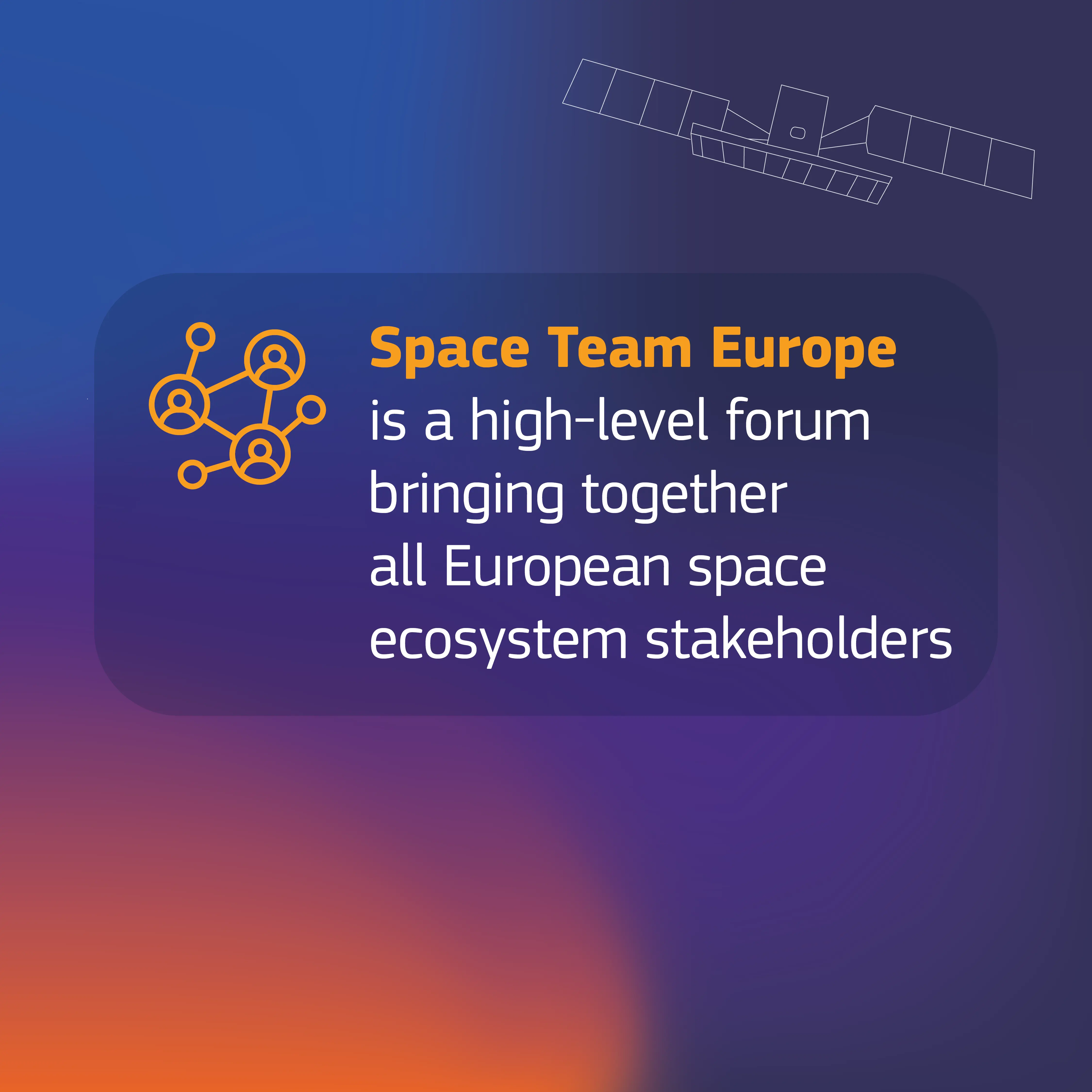 Visuals for Space Team Europe Webpage 1