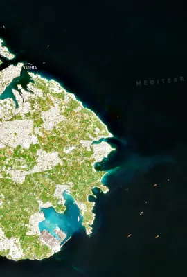 Valletta and the urban mosaic of eastern Malta