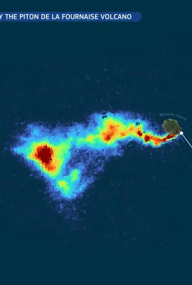 Piton de la Fournaise volcano erupts for the second time this year