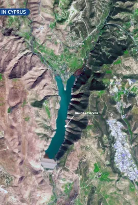 Severe drought in Cyprus, February 2026