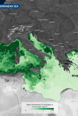Copernicus supporting the EU blue economy
