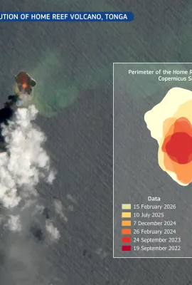 The morphological evolution of Home Reef volcano, Tonga