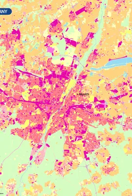 Asset Map of Munich, Germany