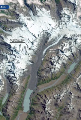 Tasman Glacier, New Zealand