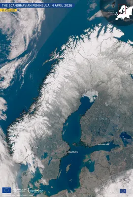 The Scandinavian Peninsula in April 2026