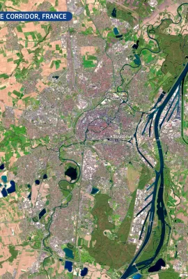 Strasbourg and the Rhine corridor, France
