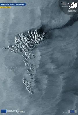 Atlantic winds shape sea-surface patterns around the Faroe Islands
