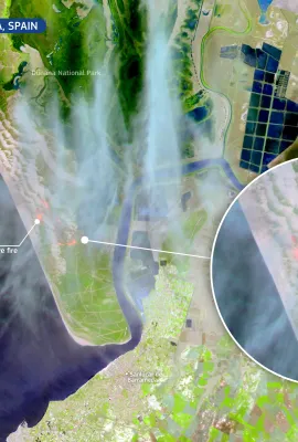 Doñana wildfires