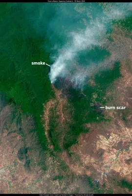 Dozens of active wildfires blaze during Mexico’s fire season
