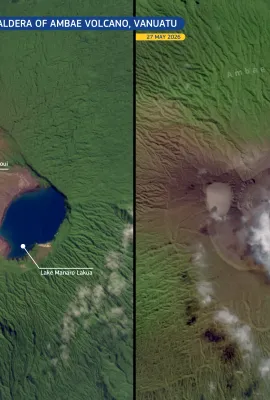 Ambae volcano