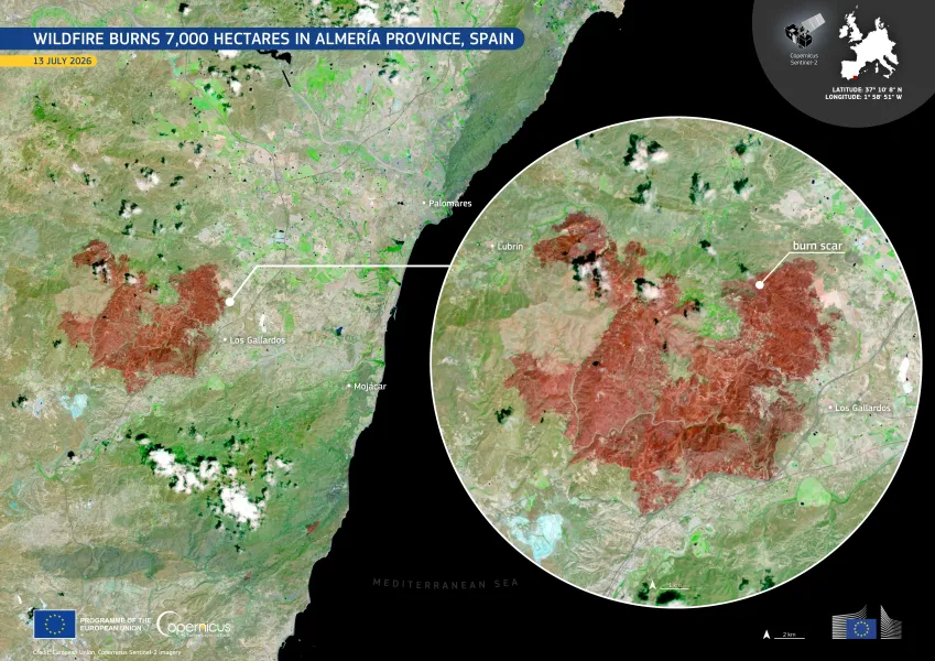 Wildfire Andalucia