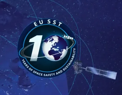 !0 years SST logo