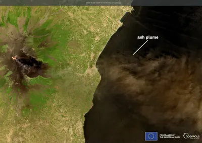 Copernicus monitors Etna eruption