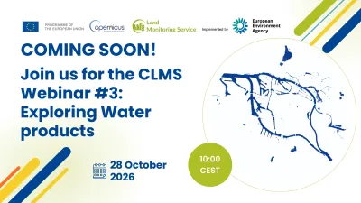 CLMS Webinar #3_ Exploring Water products