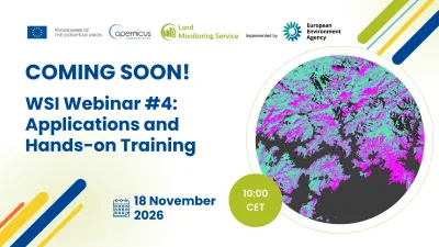 WSI webinar: Applications and hands-on training