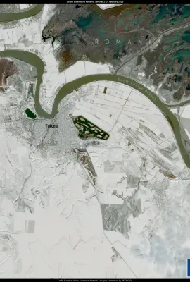 Severe snowfall hit Romania