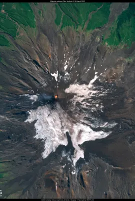 Recent volcanic activity of Villarrica, Chile
