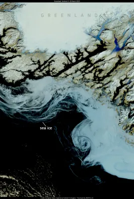 Arctic sea ice reached its maximum extent for the year