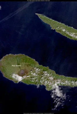 Pico, Faial, and São Jorge islands