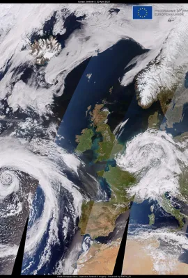 The beauty and complexity of weather systems revealed from space