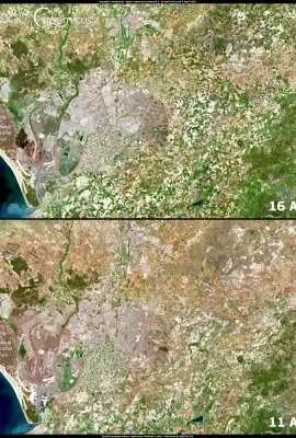 Drought in Andalusia in April 2023