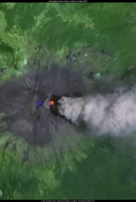 Recent volcanic activity at Mexico’s Popocatépetl volcano