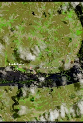 Spring floods in North America