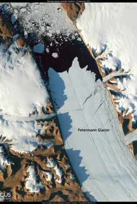 New scientific discoveries regarding the Petermann Glacier