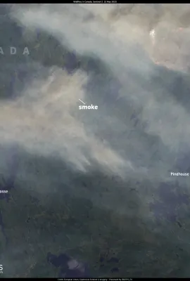 Devastating fires continue in Canada