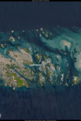 Iles Chausey, France