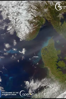 Smoke from Canada wildfires reaches Europe