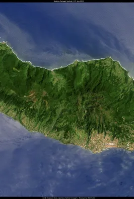 Record temperatures in Madeira, Portugal