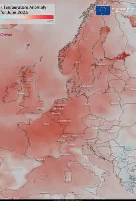 June 2023 was the warmest globally