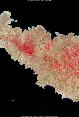 The Greek island of Tinos