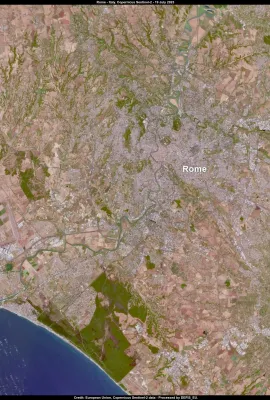 Exceptional high air temperatures recorded in southern Europe in July 2023