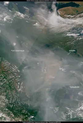 Wildfires continue to affect Canada