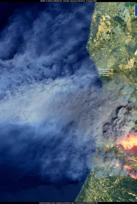 Another major fire ongoing in Portugal