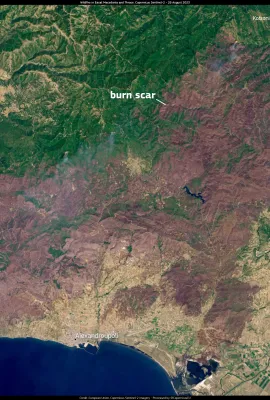 Greece's biggest fire crisis continues