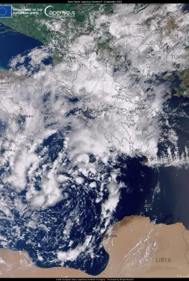 Storm Daniel hit Greece, Bulgaria and Türkiye