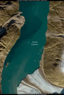 “Ocean Explorer” cruise ship aground in Greenland