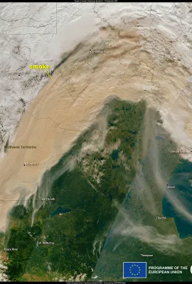 Wildfires continue to spread in Canada