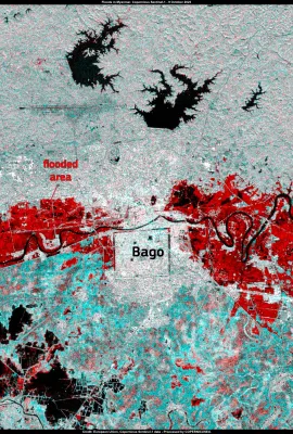 Southern Myanmar affected by heavy floods