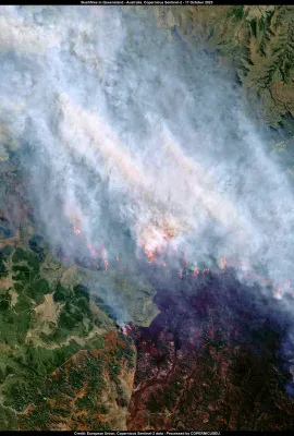 Bushlands raging in Queensland