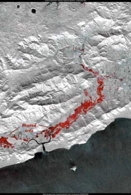 Cyclone Jasper causes severe floods in Queensland, Australia