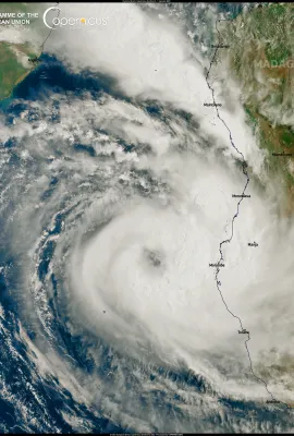 Alvaro, the first cyclone of 2024