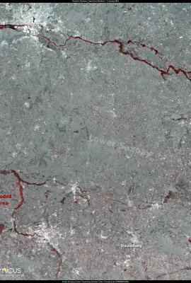 Heavy floods in Germany