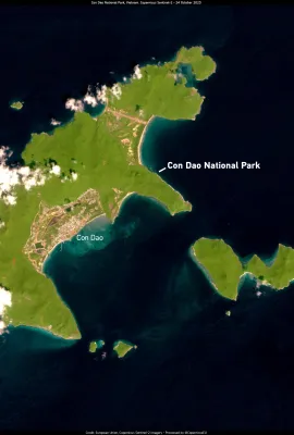 Con Dao National Park in Vietnam