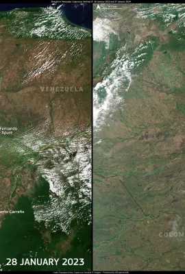 South America hit by drought and wildfires