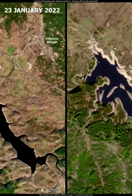 Drought in Sardinia, Italy