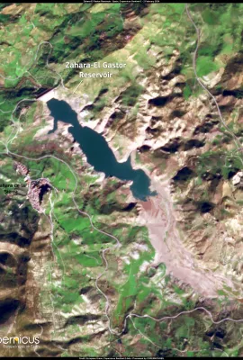 The Zahara-El Gastor water reservoir has reached critical levels